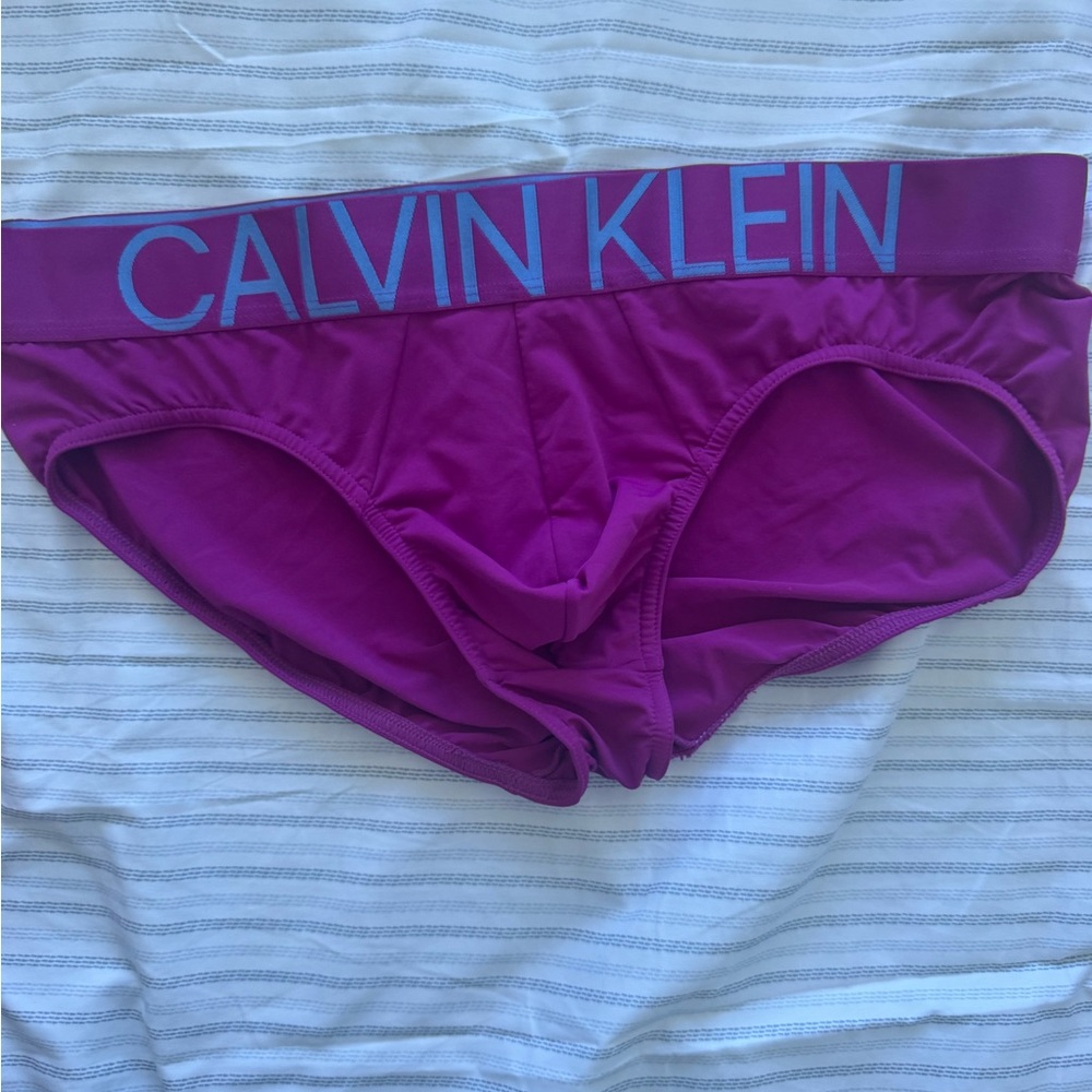 Calvin Klein Magenta Briefs